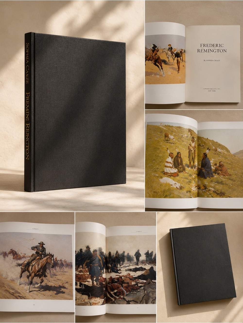Frederic Remington by Sophia Craze | Oversized Hardcover Art Book
